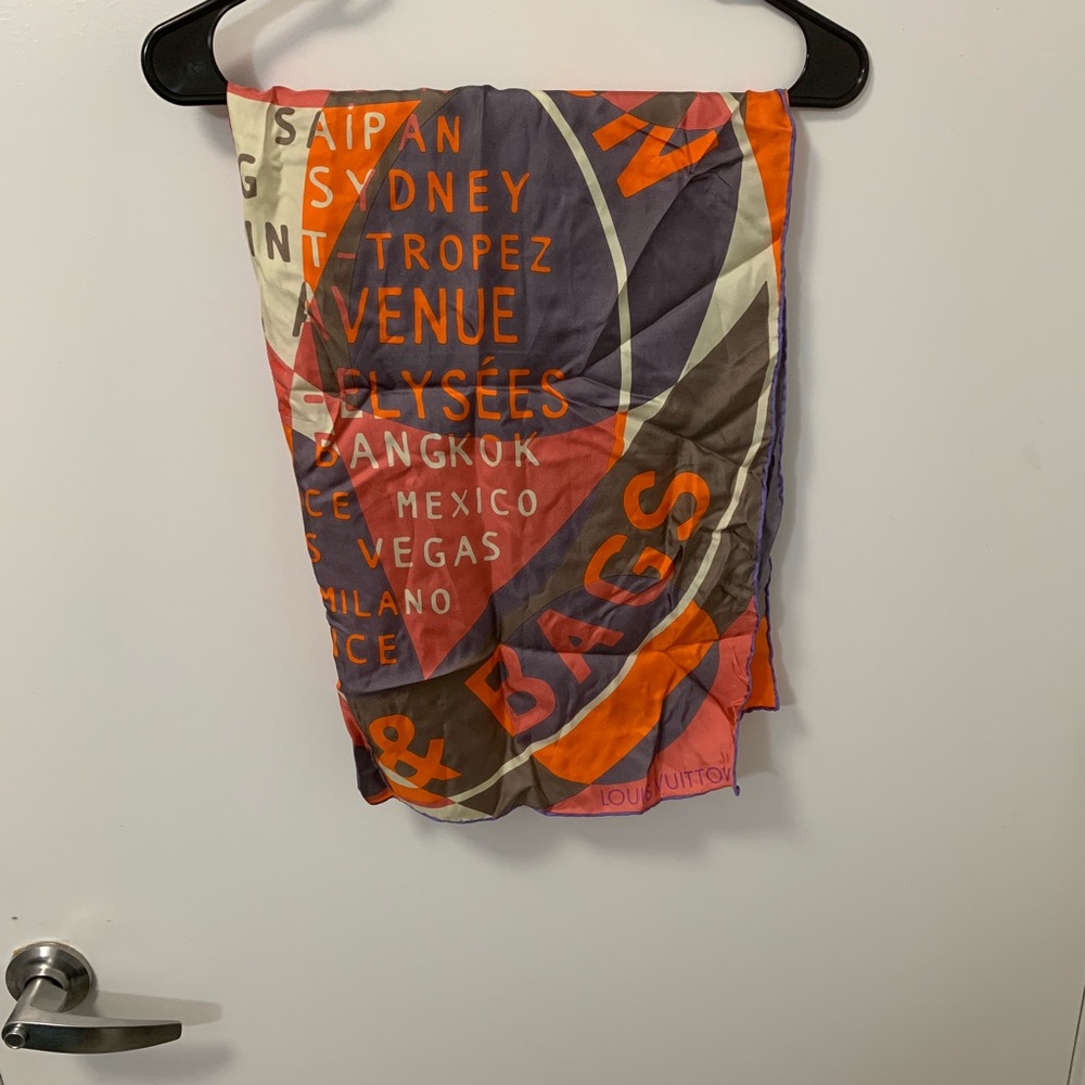 Authentic Louis Vuitton Bandeau Scarf/Wrap
